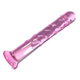 Pink glass 7.1 dildo