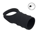 Levelz silicone cock ring & ribbed sleeve