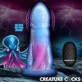Creature cocks cocktopus deluxe glow in the dark vibrating silicone dildo