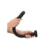 Textured snake dildo