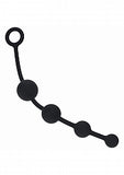 Levelz curved silicone anal beads