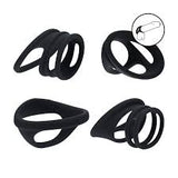 Levelz set of 4 silicone cock & ball rings