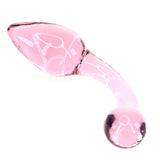 Pink glass prostate stimulation