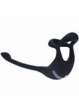 Levelz remote control vibrating silicone tri o cock ring with prostate stimulator