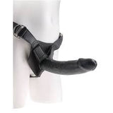 King cock strap on harness with 9" cock