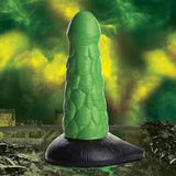 Creature cocks radioactive reptile thick scally silicone dildo