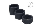 Levelz liquid silicone ball strap set of three