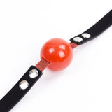 Locking deluxe ball gag