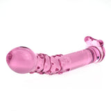 Realistic glass dildo