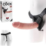 King cock strap on harness with 9" cock