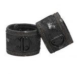 Denim ankle cuffs tough denim style