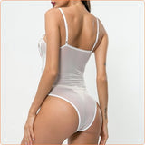 Special design elegant embroidered spliced with mesh teddy