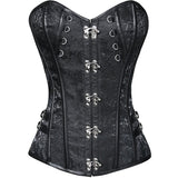 Classic over bust buckled hot corset