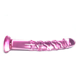 Pink glass 7.1 dildo