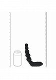 Levelz vibrating heating bendable tapping beaded silicone prostate stimulator