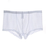 Transparent striped boxers