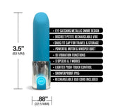 Nixie smooch rechargeable lipstick vibrator