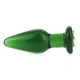 Butterfly glass butt plug
