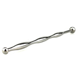 Duo head steel urethral stretching penis