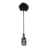 Feather tickler with paddle