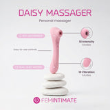 Femintimate daisy clitoral massager pink