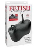 Fetish Fantasy Inflatable Love Seat Black 8”