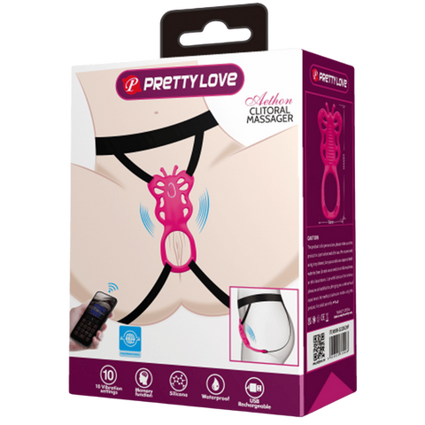 Rechargeable Strap-on Butterfly Massager - Aethon