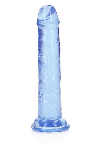 RealRock crystal clear realistic dildo with suction cup 6"