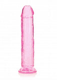 RealRock crystal clear realistic dildo with suction cup 10"