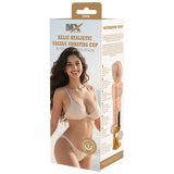 Kelsi realistic vagina vibrating cup