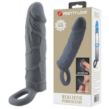 Pretty love realistic penis sleeve veiny