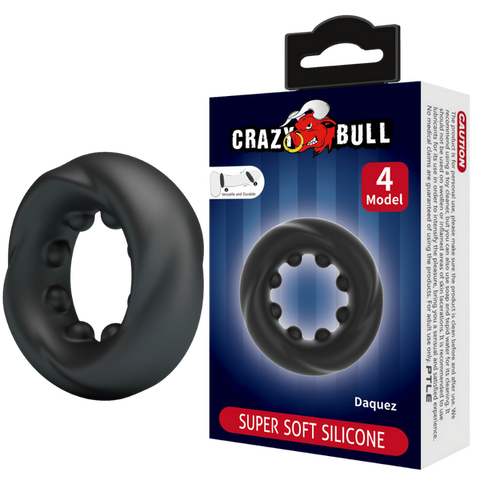 Crazy bull super soft silicone cockring daquez