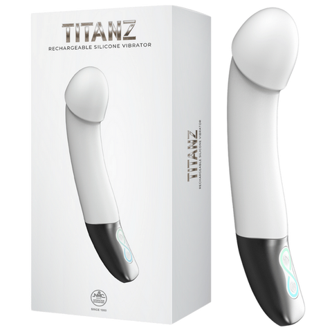 Titanz rechargeable silicone vibrator