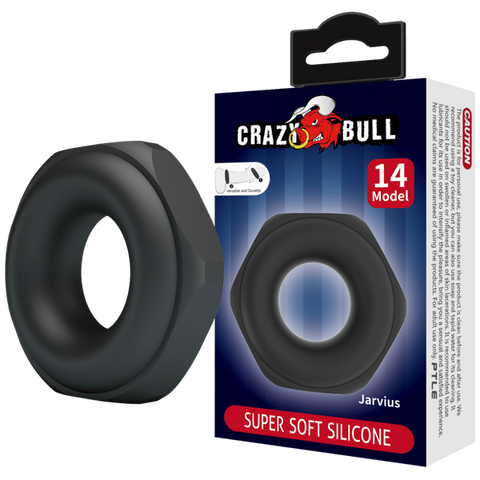 Crazy bull super soft silicone cockring jarvius