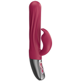 Titanz thrusting rabbit rechargeable silicone vibrator