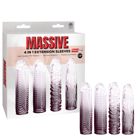 Massive 4 in 1 extension sleeves