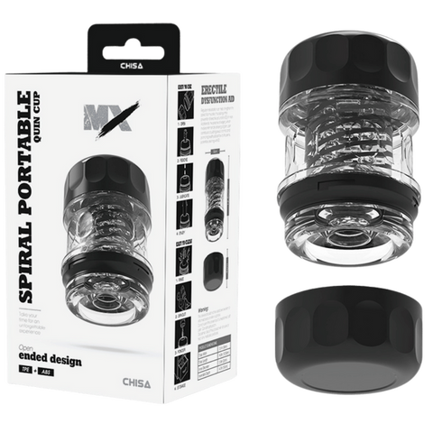 Spiral portable quin cup