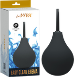Easy clean enema