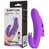 Pretty love honey finger rechargeable yenna purple