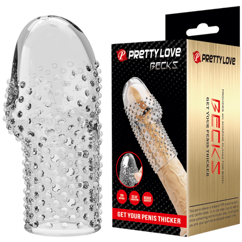 Pretty love penis sleeve becks