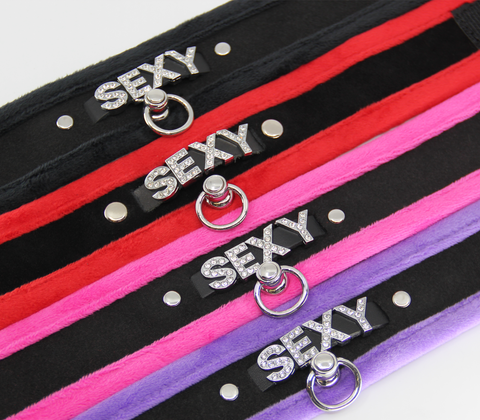 Love and leather sexy collar