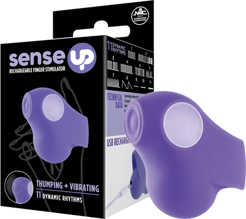 Sense up rechargeable finger stimulator