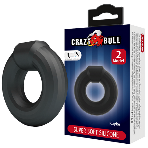 Crazy bull super soft silicone cockring kayke