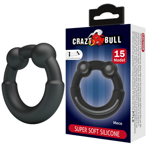 Crazy bull super soft silicone cockring meco