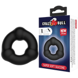 Crazy bull super soft silicone cockring boven