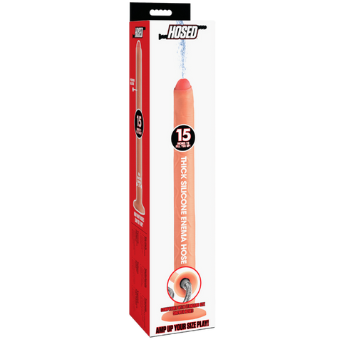 Hosed 15" enema hose