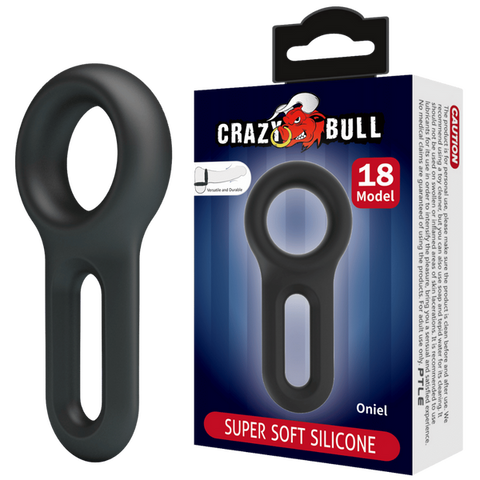 Crazy bull super soft silicone cockring oriel