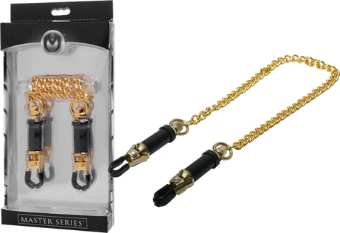 Deluxe adjustable nipple clamps