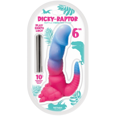 Playeontologydicky raptor vibe 6"