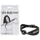 Sex and mischief fishnet ball gag